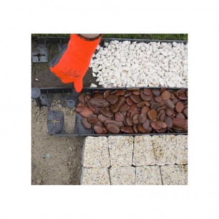 Bradas ágyásszegély fekete 1025/75/45mm (OBRB45)