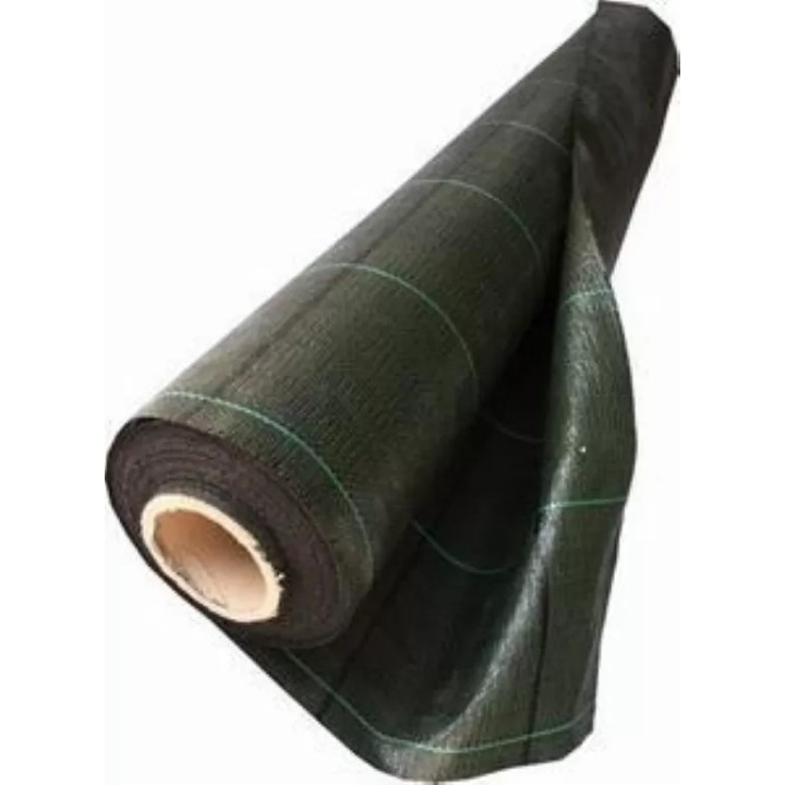 Agroszövet Fekete PPHA 120 g/m2/ 2 m x 25 fm (csíkos)