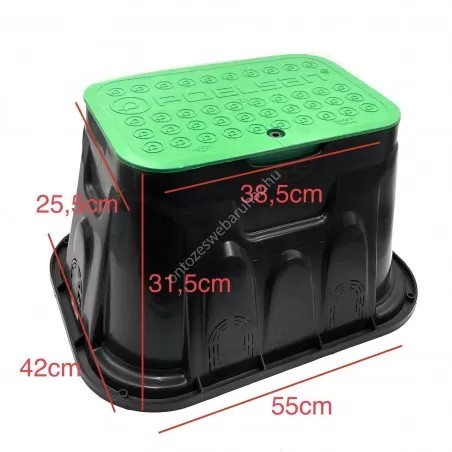 Szelepakna standard zárható tetővel (PO)