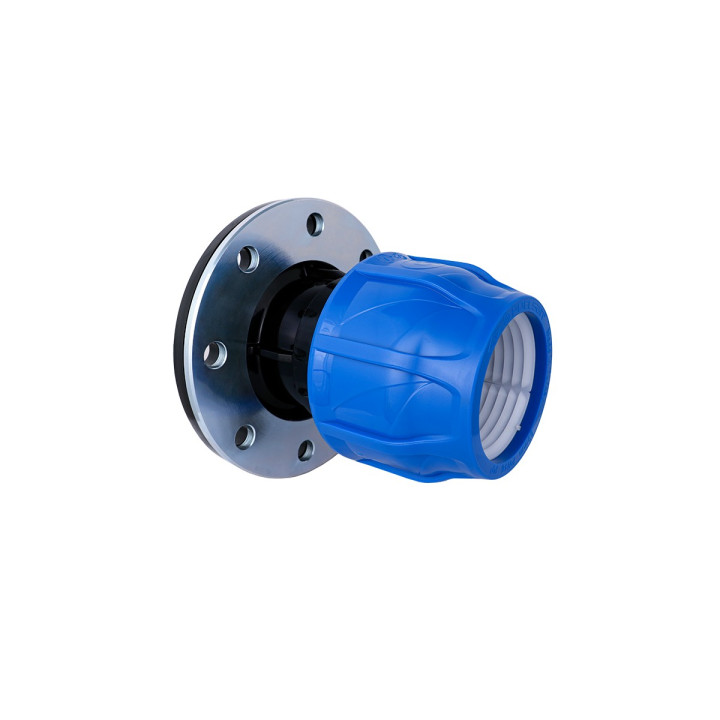 Kpe karimás csatlakozó 90x4"