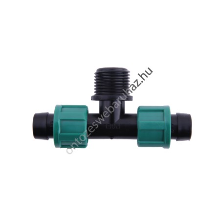 Csepegtető szalag T idom 17 x 1/2" KM x 17 (PO)