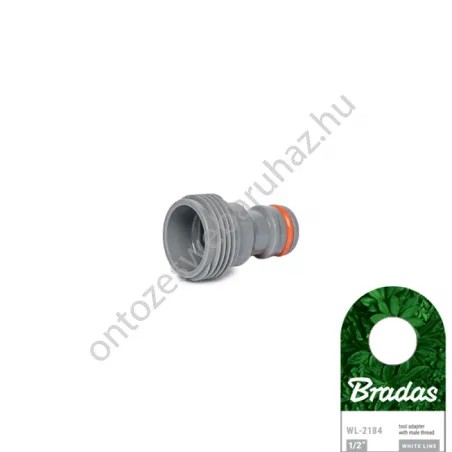 Prémium csap csatlakozó 1/2” külső menetes Bradas WL-2184