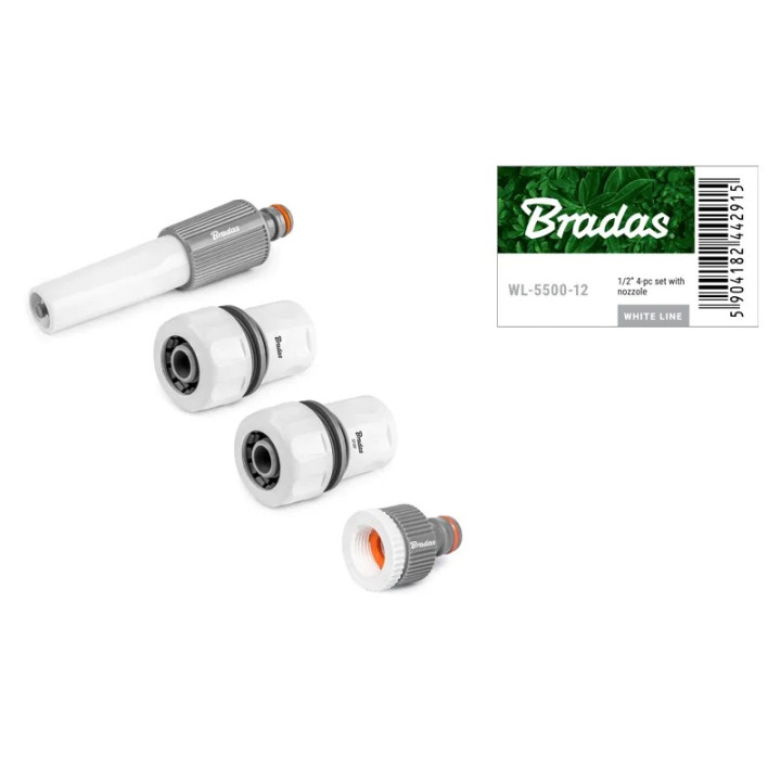 Kerti locsoló készlet 4 részes 3/4'' Tömlőhöz WL-5500-34