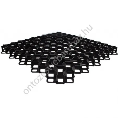 Multi Grid kerti gyeprács 600x600x40mm (fekete)