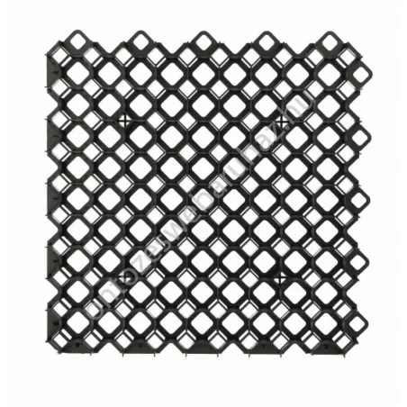Multi Grid kerti gyeprács 600x600x40mm (fekete)