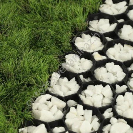 Multi Grid kerti gyeprács 600x600x40mm (fekete)