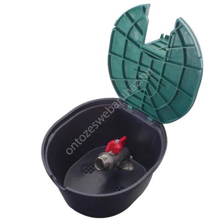 Rain fedeles doboz 3/4" acél csappal