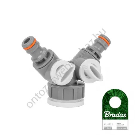 Prémium gyorscsatlakozó 3 utas elosztó csappal WL-2222