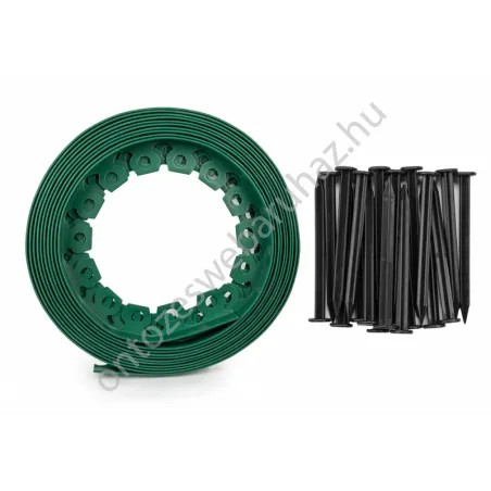 Kerti szegély szett easy border 10m x 5cm zöld