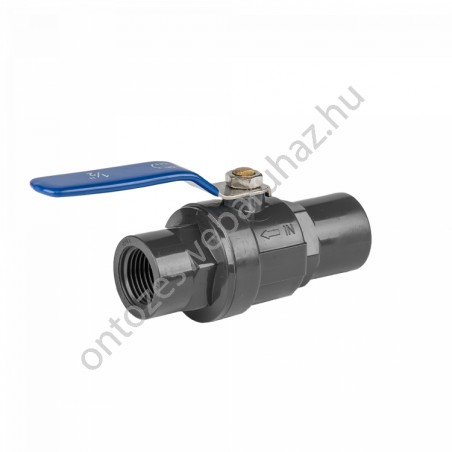 PVC golyóscsap fém karos 1" BB