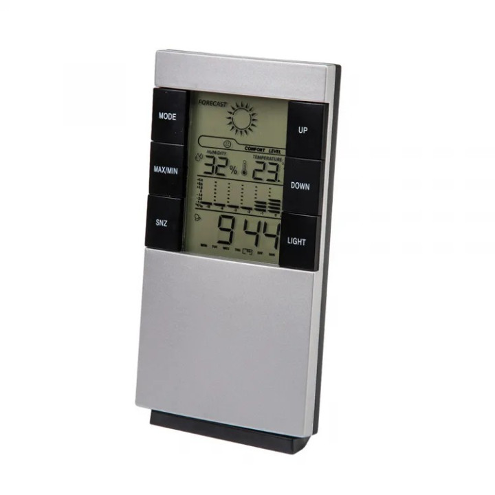 WHITE LINE 6 funkciós beltéri meteorológiai állomás