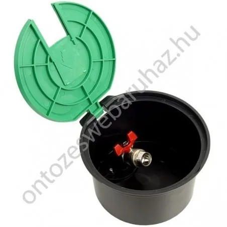 Prémium fedeles doboz 3/4" acél csappal PO