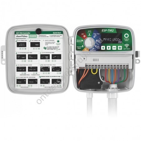 Rain Bird ESP-TM-2 6 zónás wifi ready kültéri öntöző vezérlő