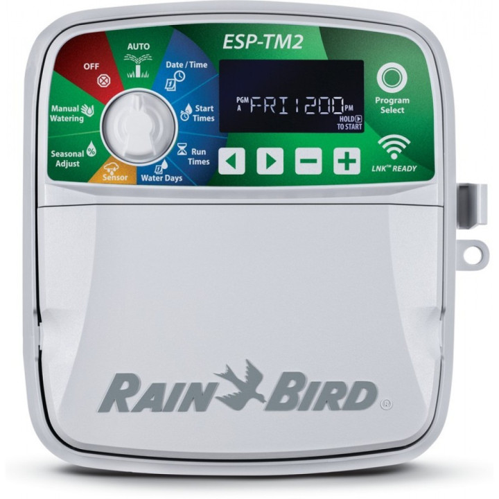 Rain Bird ESP-TM-2 6 zónás wifi ready kültéri öntöző vezérlő