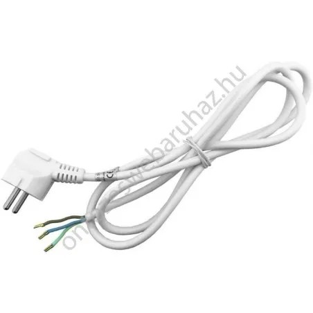 Hálózati kábel szerelt dugvillával öntözés vezérlőkhöz