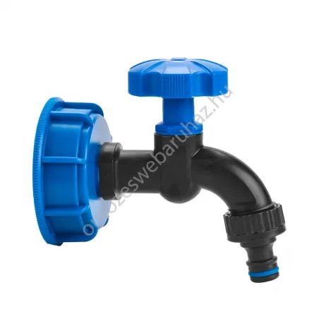 IBC CSATLAKOZÓ KEREK CSAPPAL 1/2R gyors csatlakozóval