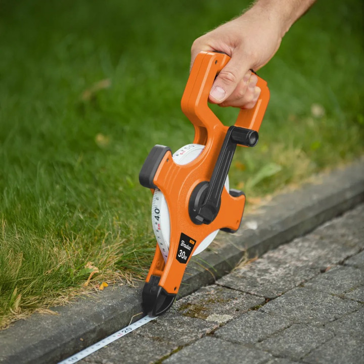 Karos üvegszálas mérőszalag 30 méteres