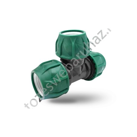 MPE T idom 90mm zöld 6 bar