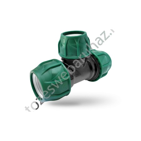 MPE szűkített T idom 75 x 63 x 75 6 bar