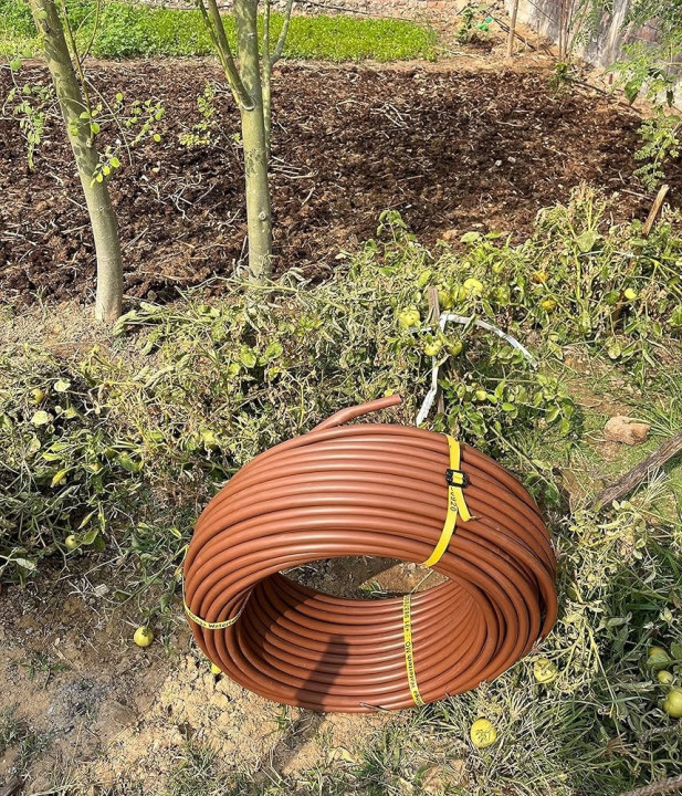 LPE KPE öntözőcső DN16 6bar 50m (Barna)