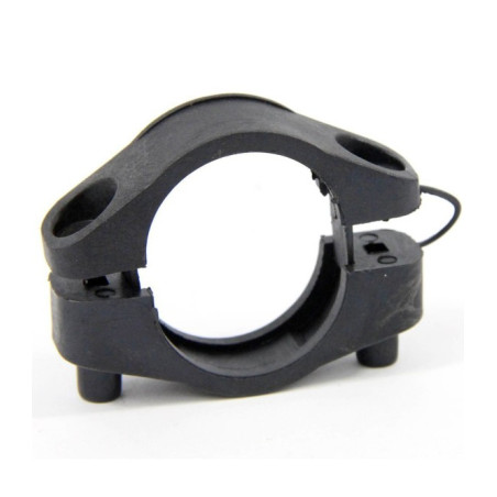 Műanyag csőbilincs 32mm bordás,spirál tömlőkhöz