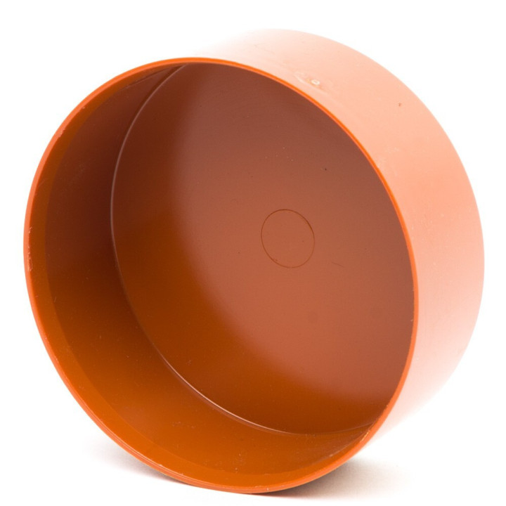 Csatorna végelzáró kupak KG 110