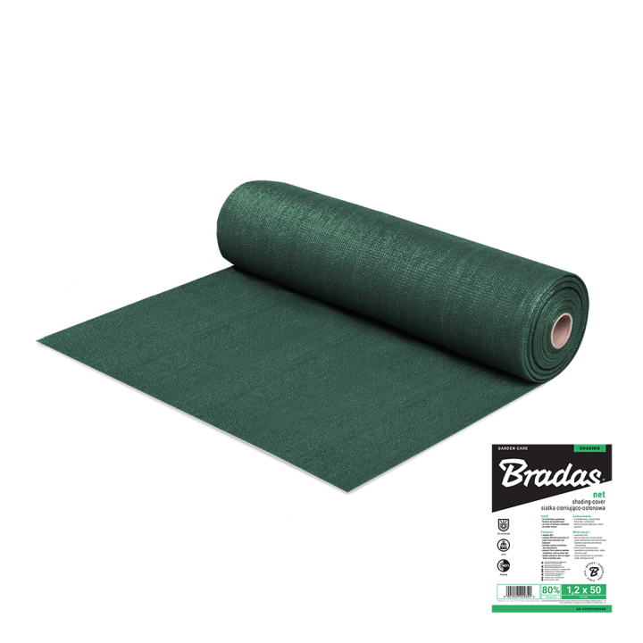 Belátásgátló, szélfogó és árnyékoló háló LIGHTTEX 90 1,5 m x 50 m 80%