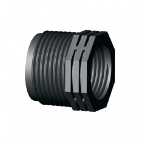 Műanyag menetes szűkítő betét KB 3/4" - 1/2"