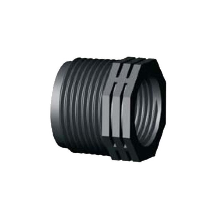 Műanyag menetes szűkítő betét KB 3/4" - 1/2"