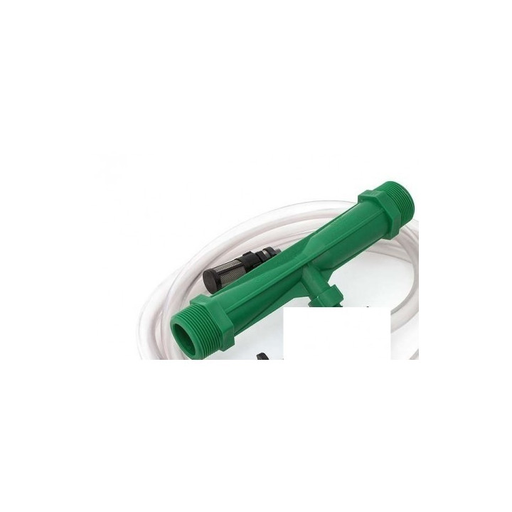 Prémium Venturi felszívó 6/4" , 160-630 l/h, szűrővel szab. nélkül(PP)