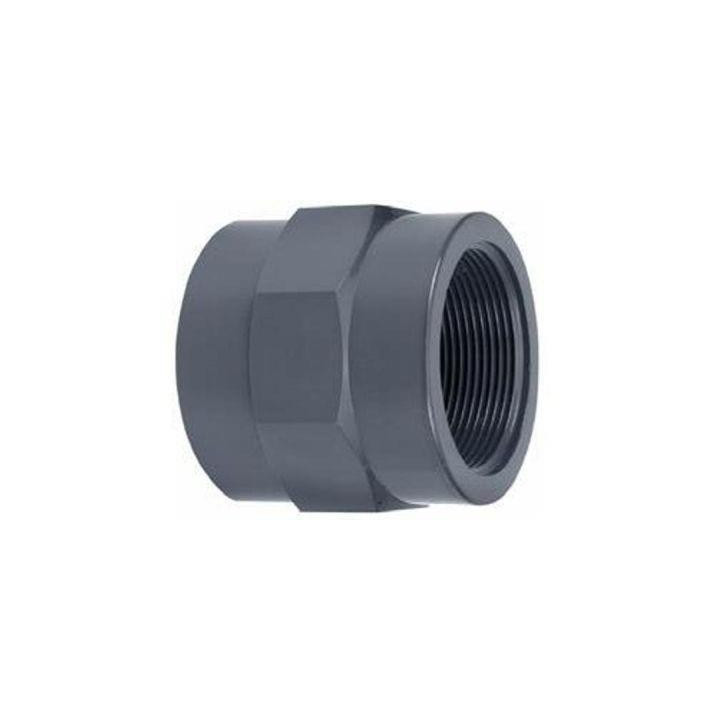 PVC belső menetes toldás 63 mm x 2" BM