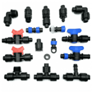 Csatlakozók csepegtető szalaghoz