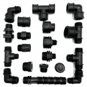 Műanyag menetes idomok