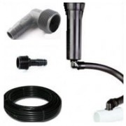 Szórófej bekötő cső és idomok