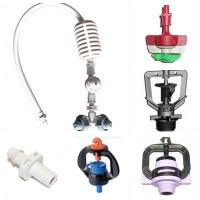 Mikroszórók, párásítók, csatlakozók