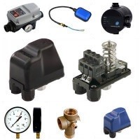 Áramláskapcsolók, nyomáskapcsolók és tartozékaik