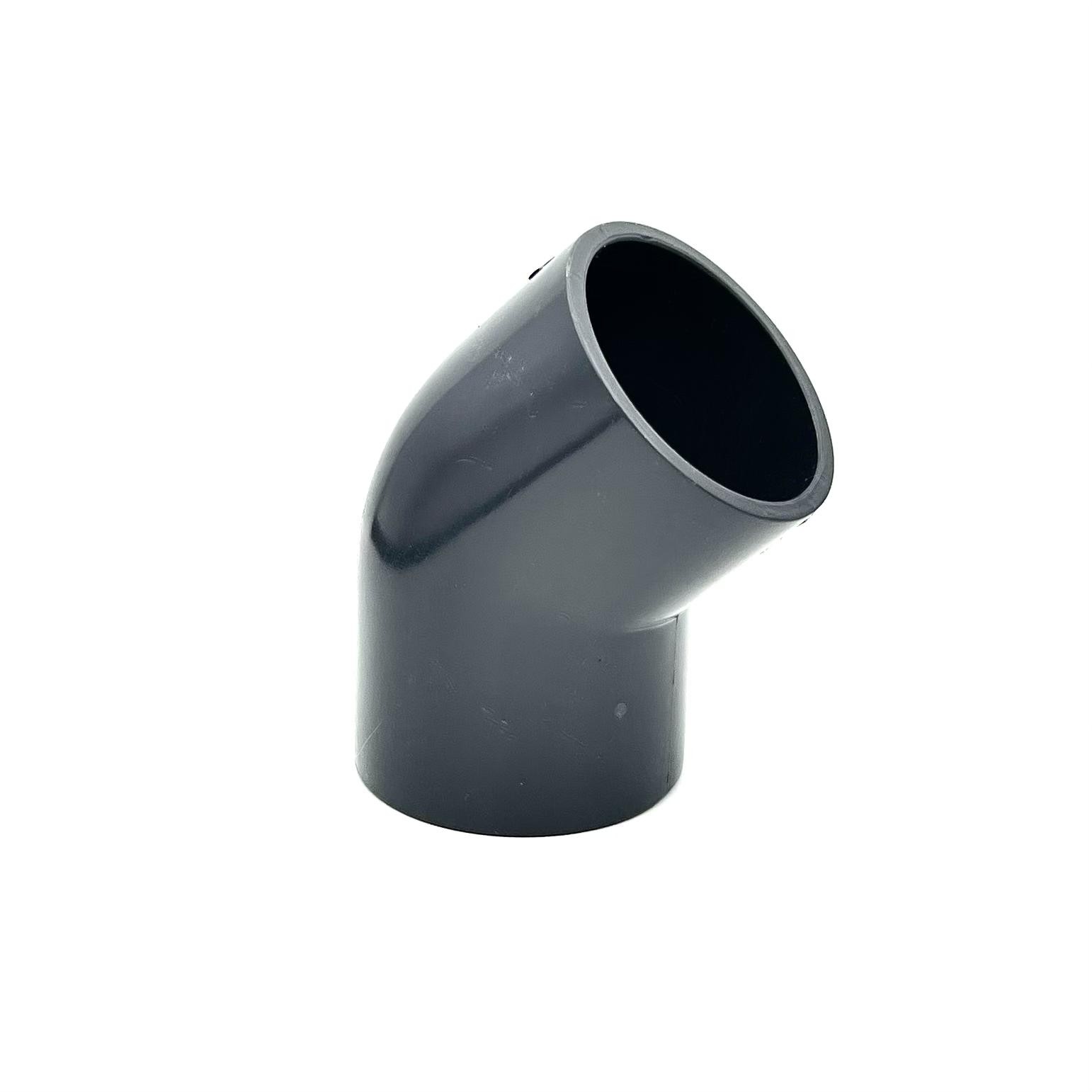 PVC ragasztható könyök 45 fokos