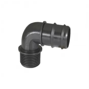 Könyök idom bordás-menetes