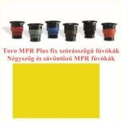 Négyszög és sávöntöző MPR fúvókák