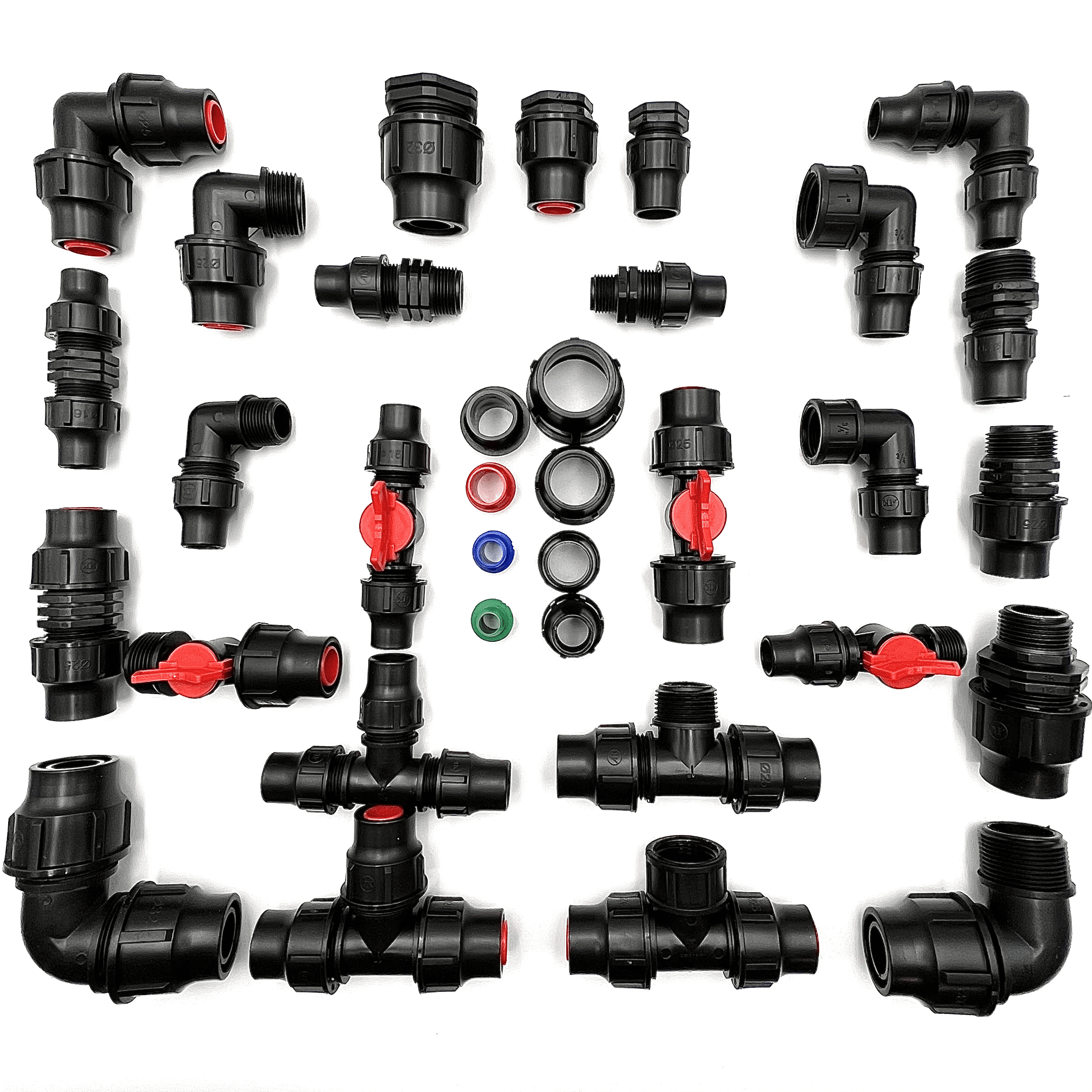 Variálható idomok DN25mm csőhöz