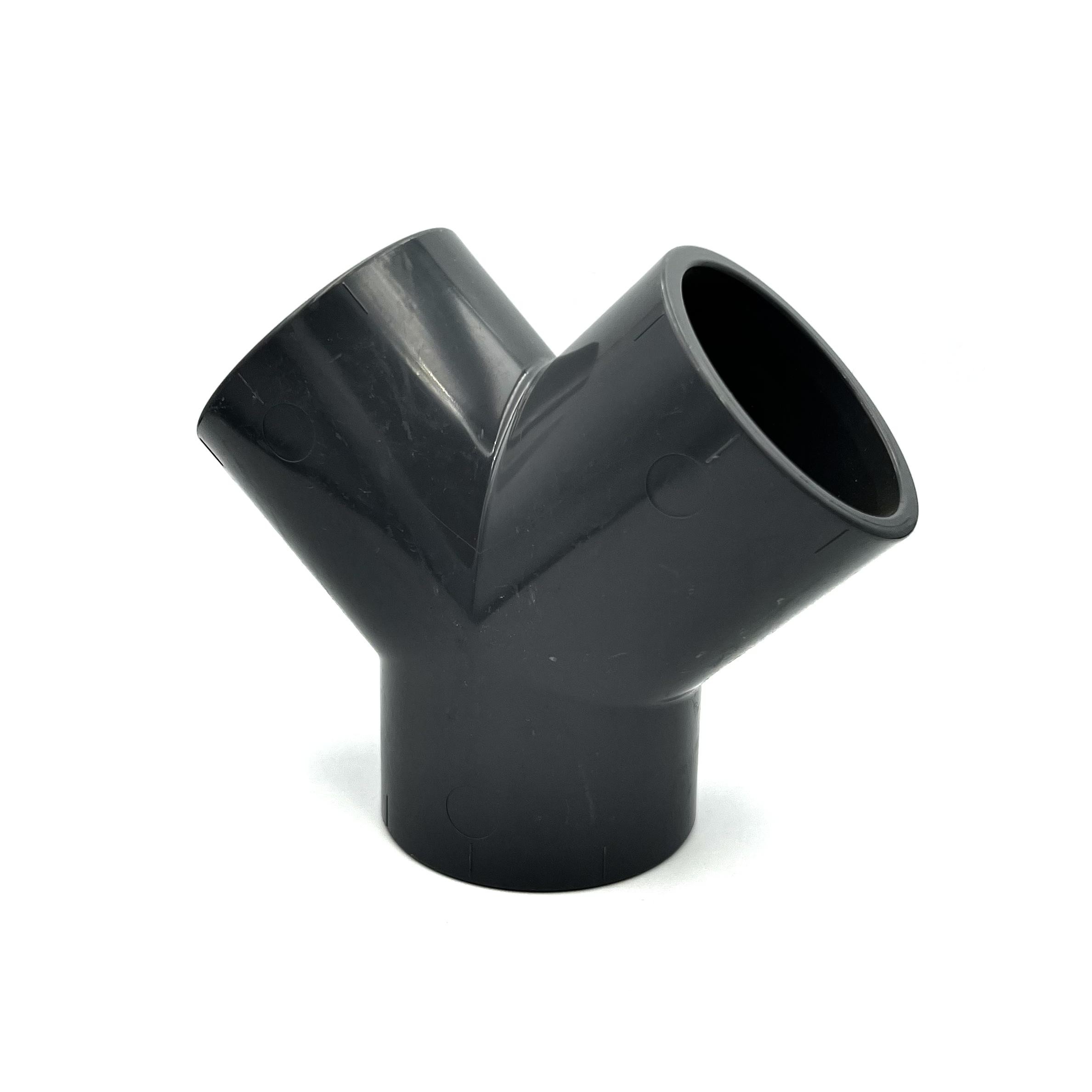 Ragasztható PVC Y idom